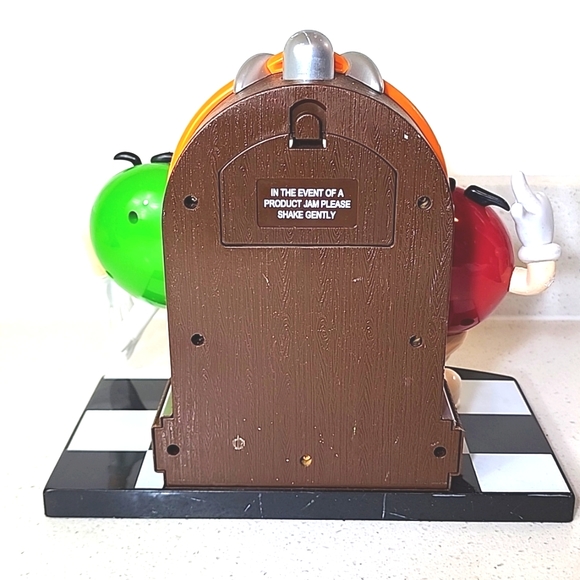 Vintage collectible M&M Candy Dispenser Rock n Roll Cafe - Picture 3 of 12